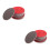 40Pcs Bowling Ball Maintenance Kit Red Sponge Sanding Pads Set 6
