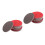 40Pcs Bowling Ball Maintenance Kit Red Sponge Sanding Pads Set 9