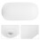 3Pcs Convenient Replaceable Sponge Heads White for Telescopic Mop Tool 8