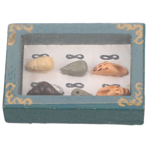2Pièces Boîte Miniature En Bois DIY Pour Maison De 2