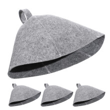 20Pièces Bonnets De Bain Feutrés Protecteurs Pour Sauna