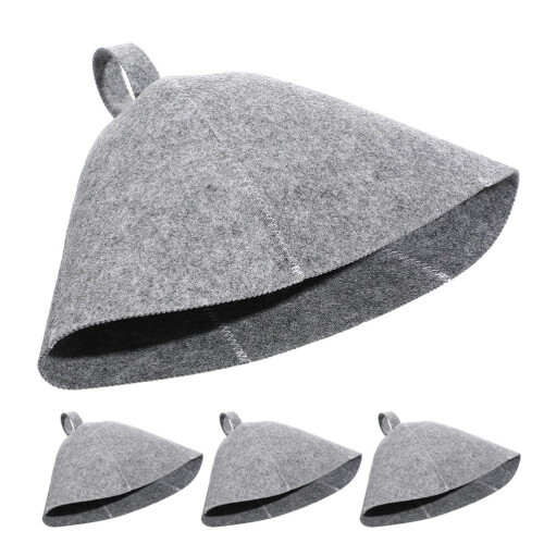 20Pièces Bonnets De Bain Feutrés Protecteurs Pour Sauna