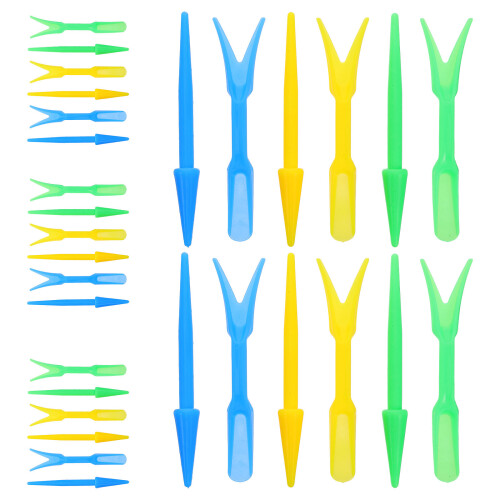 15Ensemble Outils Mini Jardinage Dibber Plantations Diverses