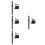 4Ensembles Kit Outil Rivetage Pneumatique Alliage Acier 5
