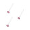 3Pièces Suspension Strass Décor Rétroviseur 10