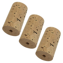 9Pièces Bouchons Tête De Flûte En Liège Naturel, Kit Réparation Beige