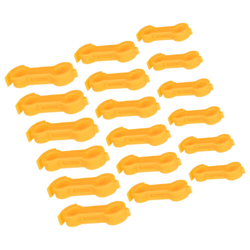 54Pcs Comfortable PVC Chick Leg Corrector Bands for Healthy Growth 2