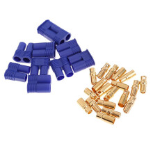 1Paire Connecteurs Banane Cuivre Pour Batteries Moteurs Rc DIY