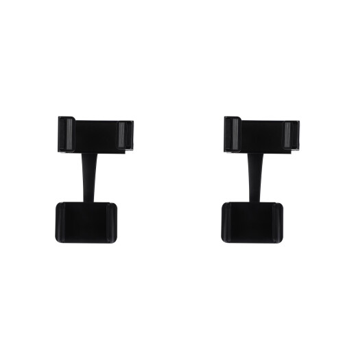 2Pièces Support GPS ABS Noir Compact À Clipper Sur Rétroviseur 2