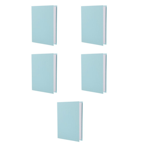 5Pièces Déco Bleu Ciel Papier Faux Pour Table Basse 2