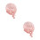 2Pièces Bonnet Protecteur En Soie Rose Pour Longs Usage 4