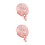 2Pièces Bonnet Protecteur En Soie Rose Pour Longs Usage 5