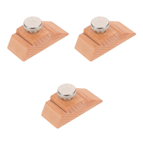 3Pièces Ponçage Bois Robuste Pour Artisanat, Cuir Projets DIY 2