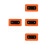 4Pièces Connecteur Paddle En PVC Orange, Stabilité Rapidité 7