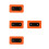 4Pièces Connecteur Paddle En PVC Orange, Stabilité Rapidité 4