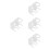 8Pièces Support Mural Batte Baseball Transparent Pour Sport 6
