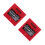 2Pièces Sirène Plastique Rouge Clé Reset Pour 9
