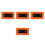 4Pièces Connecteur Paddle En PVC Orange, Stabilité Rapidité 8