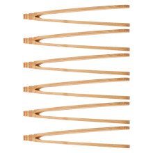 6Pièces Pinces Bois Jaune Clair Activités Manuelles Montessori Enfants