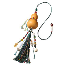3Pièces Porte- Pendentif Gourde Chinoise Pompon