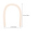 20Pcs Adjustable Beige Hooks for Storage Bendable Door Hanging Rack 10