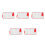 5Pièces Coussin Repassage Pliable Argent Multifonction Pour Voyage 10