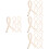 20Pcs Adjustable Beige Hooks for Storage Bendable Door Hanging Rack 7