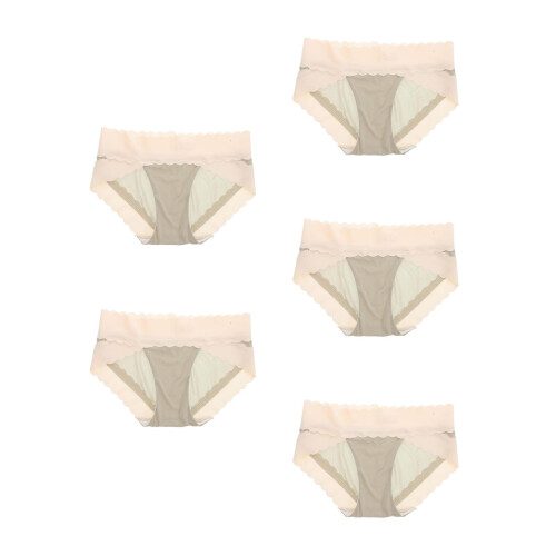 5Pièces Brassières -Taille En Matcha Satiné Élégant 2