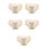 5Pièces Brassières -Taille En Matcha Satiné Élégant 4