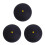 3Pièces Noires De Racket Élastiques Pour Entraînement Sports 6