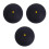 3Pièces Noires De Racket Élastiques Pour Entraînement Sports 8