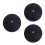 3Pièces Noires De Racket Élastiques Pour Entraînement Sports 5