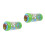 2Pièces Jouet Rolling Bébé En PVC Hochet Intégré 10