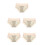 5Pièces Brassières -Taille En Matcha Satiné Élégant 7