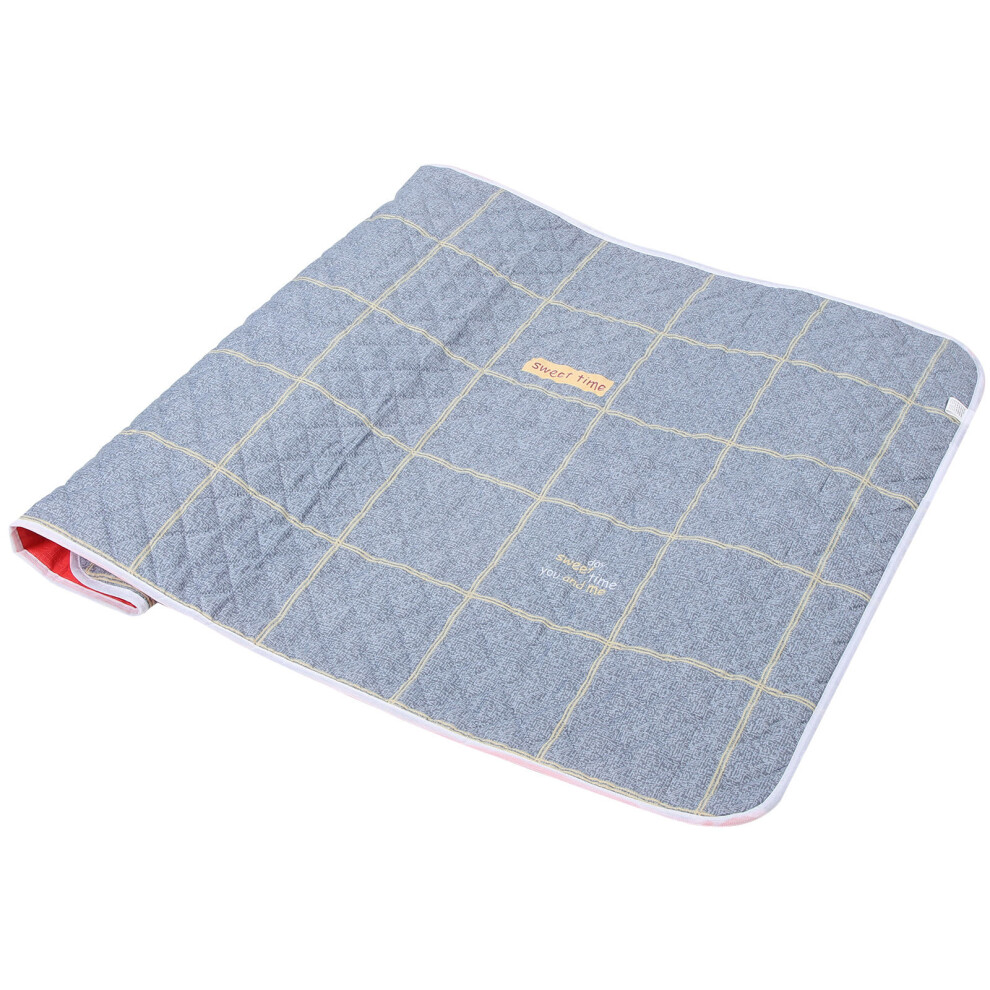 Totority 3Pcs Washable Cotton Bed Pads For Adults Durable Reusable Incontinence