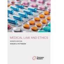 Medical Law and Ethics by Professor Shaun D. Pattinson Paperback Book