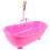 2Pièces Bain Rose D'eau Plastique 5