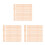 150Pièces Bâtonnets En Bois Beige Pour DIY Mariage 4