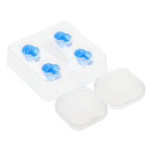 4Paires Bouchons Silicone Protection Auditives Doux