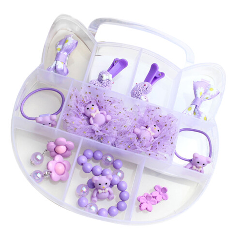 2Ensembles Fille Violet Usage Décor Résistant 1