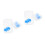 4Paires Bouchons Silicone Protection Auditives Doux 6