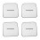 4Pcs Durable Eva Handbag Rain Cover Transparent Protector Pouch 7