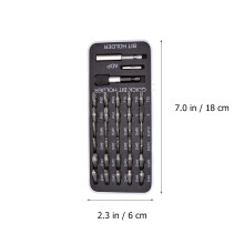 2Pièces Kit Réparation Vis Boulons Cassés Noir Avec 33 Élément