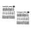 2Pièces Kit Réparation Vis Boulons Cassés Noir Avec 33 Élément 7