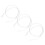 9Pcs Transparent Silicone Bottle Straws Milk Aid for 3