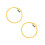 2Pcs Smooth Surface Yellow Round Embroidery Hoops for Craft Projects 6