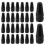 100Pièces Caches Valve En Aluminium Noir Pour Route 1