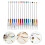 15Pièces Ensemble Outils Perles Métal Coloré Pour DIY 7