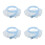 4Pièces Bonnet Shampooing Waterproof Pour Usage Familial Facile 6