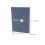 2Pcs Stylish Grey PU Task Planner Notebook with Monthly Index 9